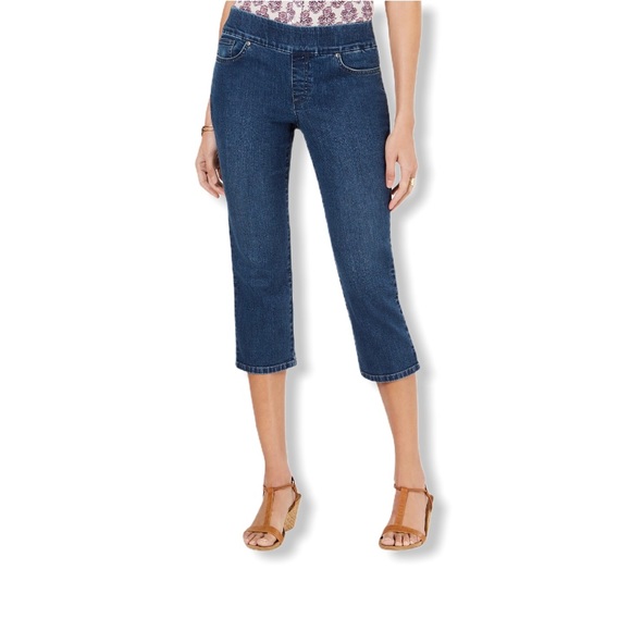 style and co pull on jeans